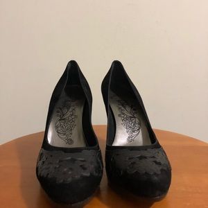 Matisse Women Black Suede High Heels
